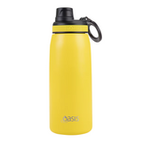 Oasis Stainless Steel Insulated Sports Bottle Screw Cap 780ml Neon Yellow