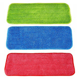 3x Replacement Microfiber Flat Mop Head Refill Floor Cleaning Pads Absorbent
