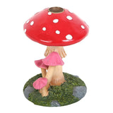 Mushroom Backflow Incense Burner Holder Meditation Decor