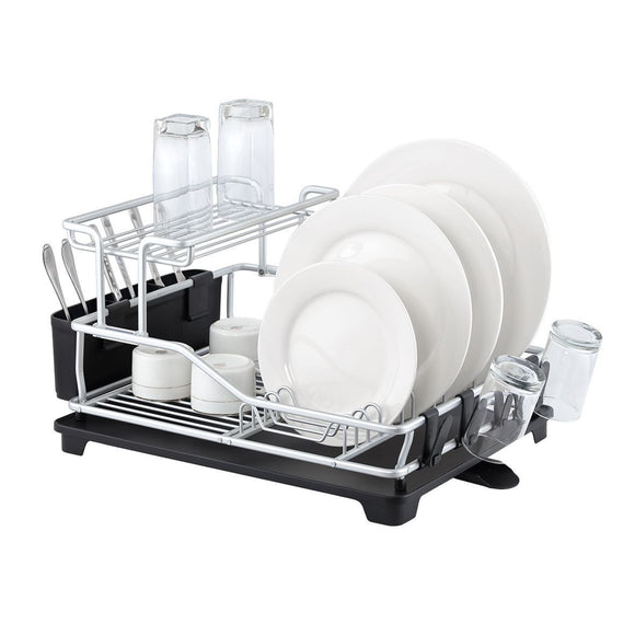 D.Line Pinnacle Aluminium Dish Rack + Draining Board