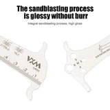 1pc 3In1 Bike Chain Wear Indicator Chain Checker Ruler Portable Caliper Cycling