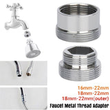 Tap Aerator Connector Kitchen Water Saving Thread Faucet Adaptor Outer 18-22mm