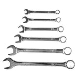 6PCE Spanner Set Heavy Duty Rust Proof 8-19mm Handy Hardware Varied Sizes Comb