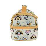 Sachi Insulated Double Decker Lunch Bag Tote Storage  Style 235 -  Busy Bees