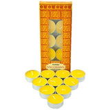 10pcs Nag Champa Tealight Candle Goloka Tea Light Candles Tealights
