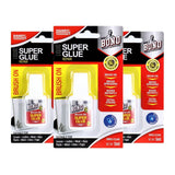 5PCE Brush On Liquid Super Glue Quick Dry High Strength Handy Hardware 5ml