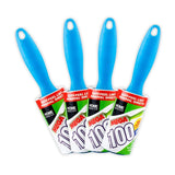 4PK Home Master Lint Roller Remover 100 Sheets Each Easy Peel Pets Clothes