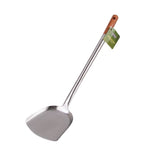 Stainless Steel Wok Spatula D.Line Lightweight Quality Wooden Tip