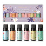 Set of 6 Self Love Club Essential Oil Blend Folkessence Be kind Reset Self Care