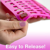 53 Cavity Silicone Gummy Bear Mold Candy Chocolate Jelly Ice Moulds - Blue Tray