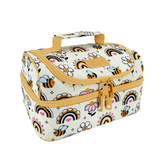 Sachi Insulated Double Decker Lunch Bag Tote Storage  Style 235 -  Busy Bees