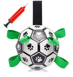 Interactive Pet Football Dog Toys Grab Tabs Outdoor Training Soccer Chew Balls