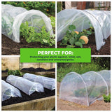 Garden Greens Seedling Tunnel Plastic Adjustable Foldable Reusable 1.5m