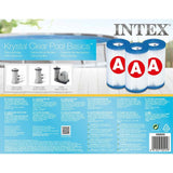 3PK Intex Replacement Filter Cartridge A Pack For Above Ground Swimming Pool