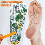 Acupressure Socks Physiotherapy Massage Relieve Tired Feet Reflexology Set