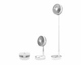 Heller Portable Foldable Cordless Fan Tilt Height Adjustable USB 4.5W 16cm