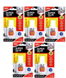 5PCE Brush On Liquid Super Glue Quick Dry High Strength Handy Hardware 5ml