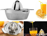 Stainless Steel Fruit Lemon Citrus Orange Juicer Manual Press Squeezer