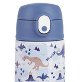 Oasis Double WallInsulated Kids Drink Bottle Stainless Steel 400ml Dinosaur Land