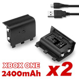 For Xbox One Style Battery Pack Controller Rechargeable 2400mAh Rechargeable X2