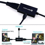 Universal MHL Micro USB To HDMI Cable 1080P HD TV Adapter For Android Phones