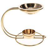 Incense Resin Burner Brass decoration Home Fragrance - 10cm