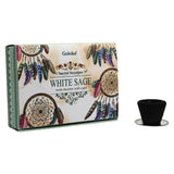 Goloka White Sage Smudge 6 Cup Incense Meditation Aroma Fragrance
