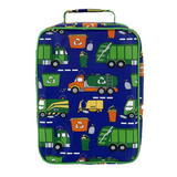 Sachi Insulated Lunch Tote Bag Thermal Cooler Carry School Garbage Trucks
