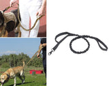 Tactical Dog Training Leash Bungee Canine Miltary Release Tactical Leads Belt