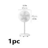 1PK Waterproof Dustproof Round Fan Cover Electric Fan Dust Bag White