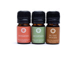 Happiness Essential Oil Blend Meditate Sunshine & Woods Song of India Gift Set