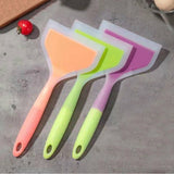 Non-stick Silicone Spatula Beef Meat Egg Kitchen Scraper Wide Shovel Assorted