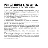 1PK Coffee Culture Enamel Turkish Coffee Pot Stove Tops Coffee 450ml - Teal