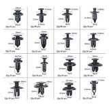 1126PCS Car Body Trim Clips Retainer Bumper Auto Panel Push Plastic Fastener Kit