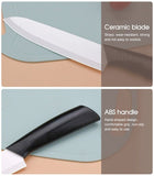 5pc Ceramic Knife Set with Peeler – Precision and Durability for Your Kitchen