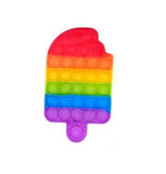 1pc Push Pop Bubble Pop It Fidget Sensory Toy Stress Relief Silicone - Ice Pop