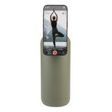 Oasis Mag-Grip Stainless Steel Moda Drink Bottle 1L Phone Selfie - Olive Green