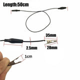 10pcs Electrical Alligator Clips Test lead Jumper Wire Crocodile Cable Wire 50cm