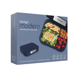 Bentgo Modern Lunch Box Lunchbox Recess School Work BPA FREE - Navy