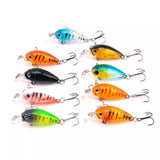 9x Fishing Lures Set for Bream, Bass, Trout & More – 4.5cm