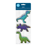 Set 3 Cutter Dinosaur Cookie Biscuit Dough Stainless Steel R&M