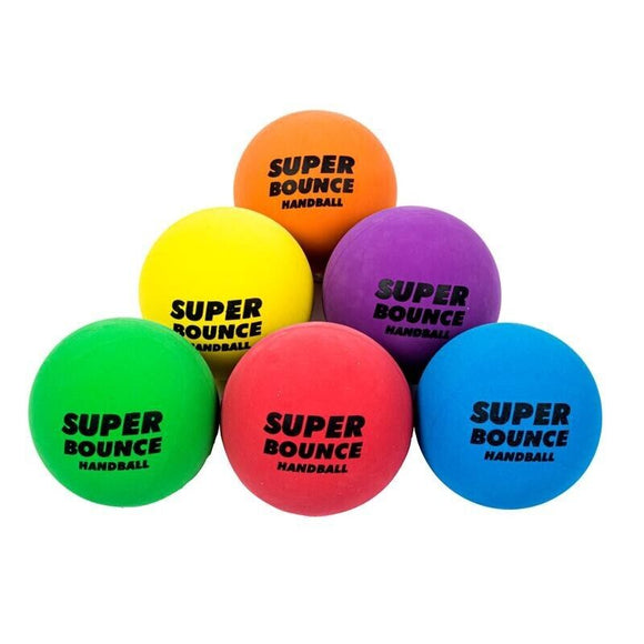 12x Super Bounce Hand Balls Party Central 6cm Diameter Playtime Endless Fun Ind