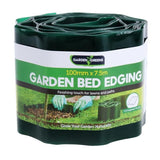 1PK Garden Bed Edging Corrugated Design Reusable Garden Greens 7.5m x 10cm