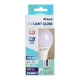 1PK Bulb 9W LED Cool White Screw E27 Energy Saving Lasting Light Globe