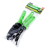 SET 3PCE Garden Hand Tool Set High Quality Comfortable Garden Greens Fork Trowel