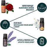 Set of 4 Magic Portion Prepared with Essential Oils Frahrance Oil 10ml