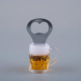 6PK Beer Mug Shaped Bottle Opener with Magnet Bottle Opener Assorted