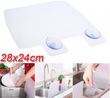 Splash Guard Board Water Washing Practical Prevent DIY Baffle Sink Kitchen Wash