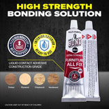 2PCE Furniture All Fix Adhesive Handy Hardware All Purpose High Bond 45ml