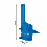 41pcs Pocket Hole Jig Kit Woodworking Guide Oblique Drill Angle Hole Locator